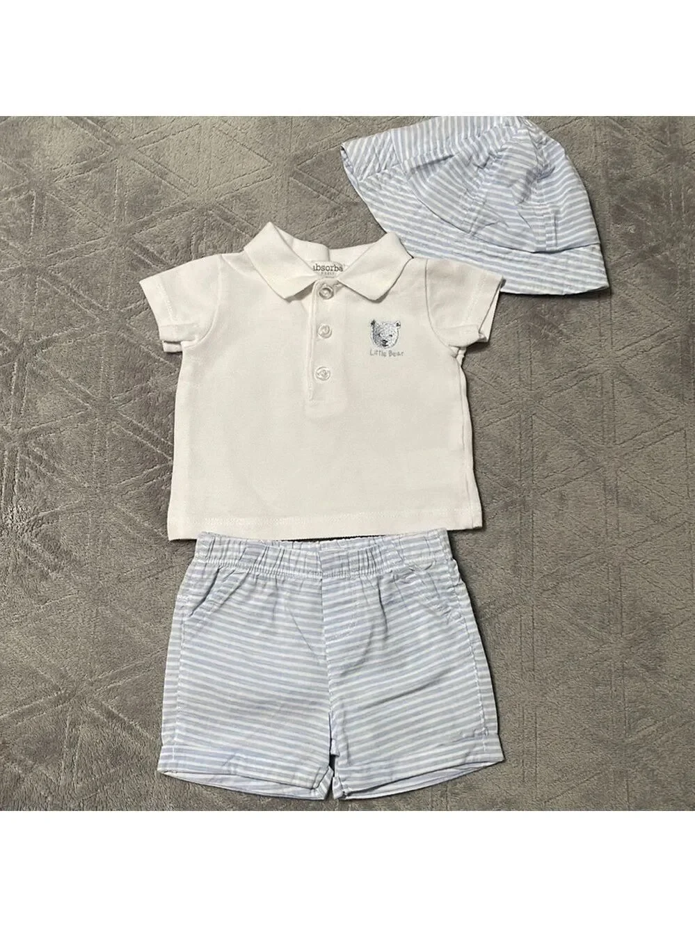 Shirt, shorts and bucket hat Matching set